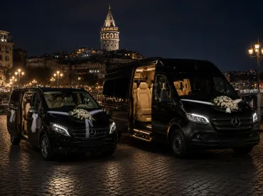 İstanbul Mercedes Gelin Arabası
